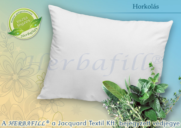 Horkolás esetén párna herbafill® Horkolás elleni párna