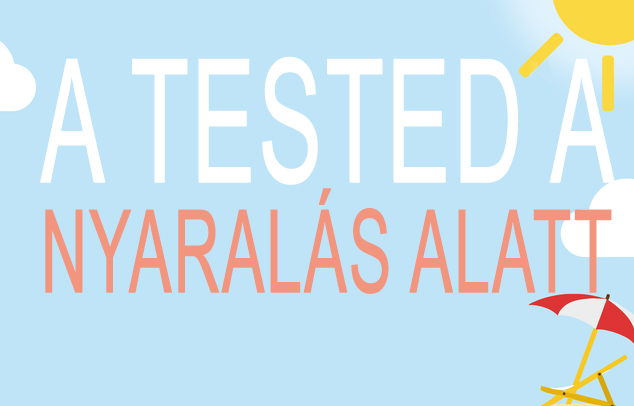 A tested a nyaralás alatt